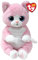 TY Lillibelle Katze Beanie Bellies Medium 24cm - Quetschbare Beanie Baby Weiche Pluschtiere - Sammelbares Kuscheliges Stofftier