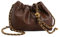 LYEAA Frauen Kette Umhängetasche Wolke Crossbody Einkaufstasche PU Leder Falten Hobo Bag Satchel Sling Bag Täglich Dating Geldbörse, coffee, 34 * 20 * 12cm/13.39 * 7.87 * 4.72inch