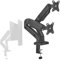 Xantron® ECO-MA-2D Monitor Arm 2 Monitore bis 32 Zoll/Monitor Tischhalterung 2 Monitore VESA 75x75 & 100x100 / Bildschirmhalterung für Flache Monitore - inkl. Montagematerial