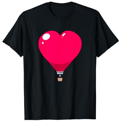 Heißluftballon Ballone Ballonfahren Fliegen Am Horizont T-Shirt