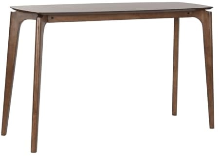 Home ESPRIT Mesa de Comedor Marrón Nogal Madera MDF 150 x 55 x 91 cm