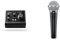 Audient Audio Interface iD4 MKII, Class A Console Microphone Preamp & Shure SM58-LC Cardioid Dynamic Vocal Microphone with Pneumatic Shock Mount, Spherical Mesh Grille