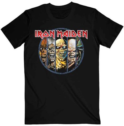 Iron Maiden Eddie Evolution Official Tee T-Shirt Mens Unisex