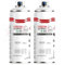 Etrexonline Pintura Spray Ecológica 400ml - Base Agua, Sin Olor - Para Muebles, Metal, Plástico y Madera - Colores Vivos y Permanentes, Cobertura Uniforme - Barniz Mate, 2 unidades