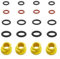 HOHOVYVY Workzone Hochdruckreiniger Zubehör, Hochdruckreiniger O-Ring Set 20 Teile Ersatzdichtungen Für K-Serie K2 K3 K4 K5 Zubehör
