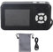 Appareil Photo numérique HD Autofocus Zoom 16X Image 50MP Enregistrement 1080P Appareil Photo Vintage Prise en Charge du Transfert de vidéos et de Photos pour Les débutants et (Noir)