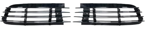 KLUEES Nebelscheinwerfer Blende Kompatibel FüR VW Golf 5 MK5 R32 2005-2009,Front Lower Bumper Nebelscheinwerfer KüHlergrill Trim Chromabdeckung Trim-ZubehöR