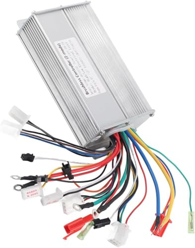 CYTGOUPER Bürstenloser Gleichstrom-Motorregler, 48 V, 60 V, 64 V, 1000 W, 1500 W, Elektro-Scooter-Motorsteuerung, 12 Röhren, Dual-Modus-elektrische Controller für Elektrofahrzeuge und Dreiräder