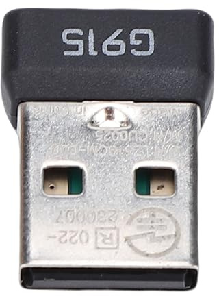 Luocute USB-Dongle-Tastatur-Empfänger-Adapter, Ersatz für 913 G915 G913TKL G915TKL Kabellose Gaming-Tastatur, mit 2,4 G Kabelloser Technologie und ABS-Material