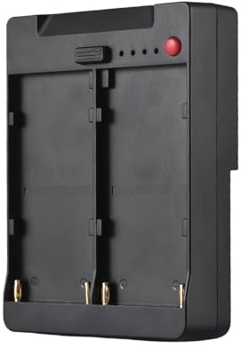 Horett Adattatore Piastra Batteria NP-F970 F750 F550 a V-Lock V-Mount con Uscite USB-A/Type-C/DC/D-TAP per LED Monitori Fotocamere - ABS Resistente e Leggero