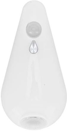 ZAWELIYO Motion Detection Toilet Night Light 8LED Color Changing Rechargeable Bathroom Decor for Potty Training, Kitchen, Bathroom, Closet (White)