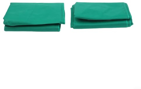 2 Regenschutz Balkonkasten Frostabdeckung für Pflanzen – aus atmungsaktivem Vliesstoff gefertigt, rechteckiges Design, geeignet für diverse Außenpflanzen (80 x 60 x 40 cm)(31.5 × 23.6 × 15.7 in)