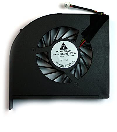 Power4Laptops Graphique Indépendant du modèle Version 2 (Veuillez vérifier l'image) Ventilateur pour Ordinateurs Portables pour Les processeurs Intel Compatible avec HP Pavilion dv6-2163sl