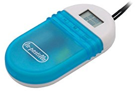 Pillendose mit blauem Alarm