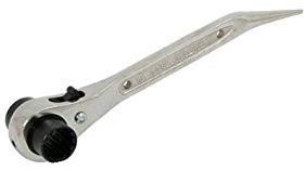 Neilsen Podger Spanner (Ratchet) 19mm and 21mm Head