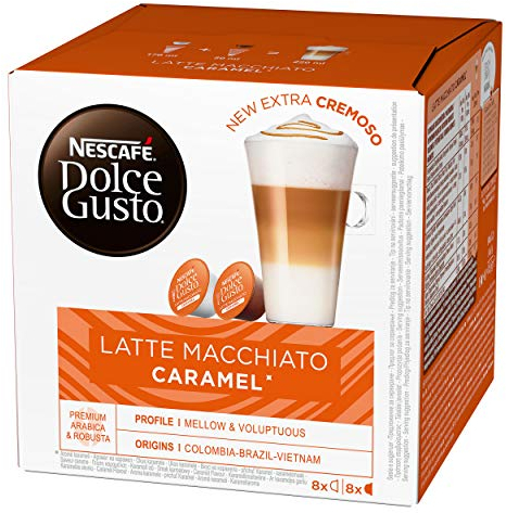 Nescafé Café Kapseln Dolce Gusto Latte Macch Caramel 8er