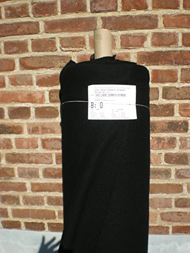 Walkloden Stoff Meterware schwarz