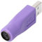 USB-Adapter vom A-Stecker zur PS/2-Buchse, für die Benutzung mit Kombo Tastatur