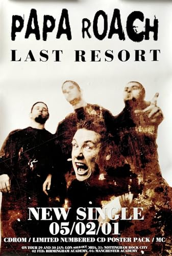 Papa Roach – 47 x 70 cm zeigt/Poster