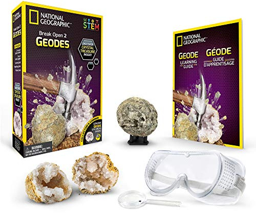 National Geographic - Crack Open 2 Geodes And Explore Crystals