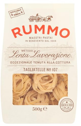 Rummo Lenta Lavorazione Nidi di Semola Tagliatelle N.108 - 500 g