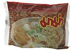 MAMA Chand Reisnudeln Tom Yum – Chand Reisnudeln orientalischer Art – Authentisch thailändisch kochen – 30 x 55 g