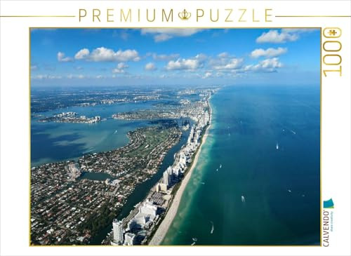 CALVENDO Puzzle Miami Beach, Florida, USA | 1000 Teile Lege-Größe 64 x 48 cm Foto-Puzzle für glückliche Stunden