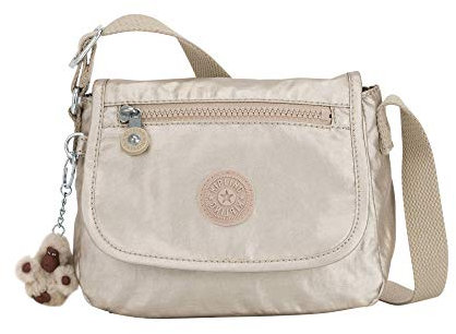 Kipling Sabian Mini-Umhängetasche, (Glänzendes Gold Metallic), Einheitsgröße
