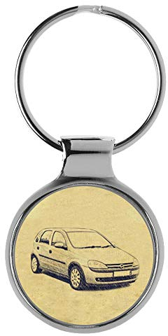 KIESENBERG Schlüsselanhänger Geschenke für Corsa C Fan A-4645