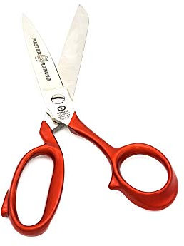 ROBUSO Schneiderschere in Meisterqualität | Stoffschere | Hergestellt in Solingen | Schere aus geschmiedetem C60 Kohlenstoffstahl | Vernickelte Scherenblätter | 18,5 cm – 7 Zoll