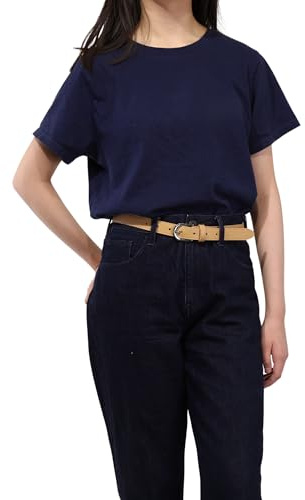 FASHIONGEN - Cinturón para mujer en cuero italiano, LUNA, Fabricado en Francia