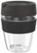 KeepCup Traveller, Reusable Travel Mug - Lightweight Plastic Coffee Cup with Leakproof Sipper Lid - 12oz / 340ml - Black