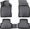 Matnamis 3D Auto Gummimatten Set für Nissan Qashqai 2014-2021 Passgenaue Fußmatten 4-teilig Geruchlos Antirutschmatten Auto PKW-Fußraummatten Extra hoher Schwarz
