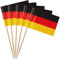 50 Stück * Flaggenpicker + Zahnstocher * für Party und Länderparty | Flag Picks Deko Dekoration Partydeko Fahne Flaggen Länder, Edition: Deutschland