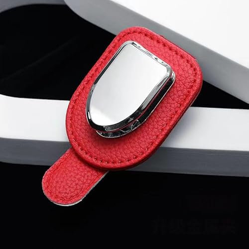 YUPACK Auto Brillenhalter,Für Jaguar Brillenetui Sonnenbrillenhalter Kfz-Interieurzubehör,B