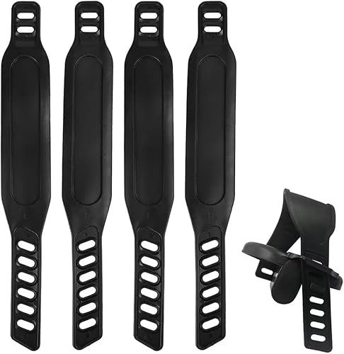 Sangles de Pédale de Vélo, Sangles de Pédales de Vélo d'Appartement, Sangles de Pédale de Vélo, Sangles de PéDale, Cale Pied Velo, Sangles de Pédale Universelles, Stationnaires Compatibles