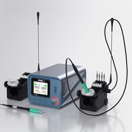 AiXun 300W Dual Channel Electronics Soldering Station With C245/C210/C115 Handle