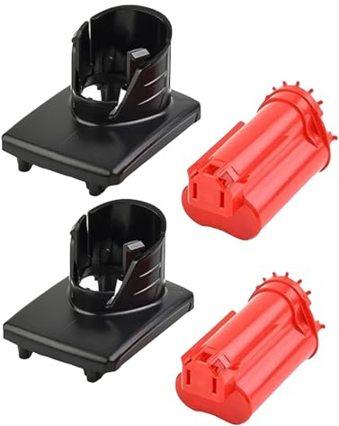 Yinniy 2 Set M12 Batteriegehäuse Ersatz, M12 Kunststoffgehäuseteile Schalen, M12 Akkudeckel Ersatz für Milwaukee 12V 48-11-2411 M12 Li-Ion Akku 48-11-2401 48-11-2430 48-11-2420 48-11-2420 25 Batterie