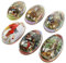 CIMAXIC 6st Blechdose Zu Ostern Mini-geschenkbox Blech Osterei-teedose Lose Teedose Osterei-verzierung Leere Dosen Gläser Basteln Ostereier Kosmetikdosen Souvenir Kind Weißblech Eisen