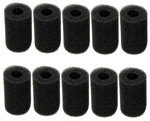 Wanfoou Filter Guard Filterschutz, 10 Stück Schwämme Filter Schutz Fisch Tank Vorfilter Schwämme Fisch Tank Vorfilter Ansaugfilter Schwamm Cover Vorfilter-Schwammrolle für Aquarium Schutz