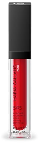 Maria Galland 505 Matte Ink Red Infinity Nr. 40 (Rouge Velours), 6,5 ml, Lipgloss, Anti-Aging und feuchtigkeitsspendend, langanhaltender Matteffekt.