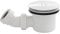 Balterley Shower Waste Trap 90mm, Easy Clean Shower Tray Drain Cover Replacement, White Top and Body, Hair Drain Trap for Showers, Tray Cover Replacement Waste for Showers, 1 1/2 Connection (White)