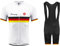 UGLY FROG Herren Radtrikot Set Kurzarm mit Sitzpolster für MTB Rennrad Fahrrad Jersey + Bib Shorts Radsportanzug XL