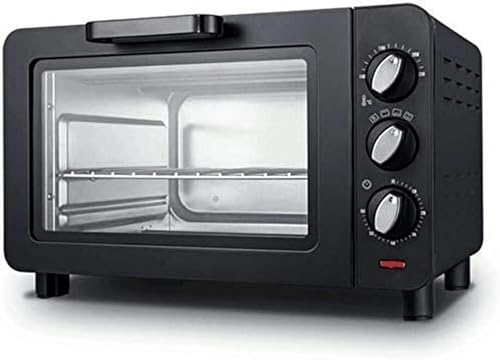 Countertop Convection Toaster Oven Roasting Oven and Removable Crumb Tray, 15L Oven Toaster Mini Ovens (Black)