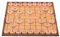 2 Spieler Chinesischen Schach Spiel Set Buchenholz Tragbare Xiangqi Mit Faltbare Bord Tischplatte Strategie Brettspiel(A,5.8cm/2.3in)