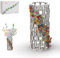 CreativeBlocker Vase Bausteine, DIY Transparent Vase Montage Modell Spielzeug, Display-Kit für Blumenstrauß 10280, Eine Große Dekoration (473Pcs)