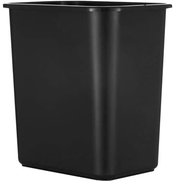 Biomülleimer Küche passt unter den Schreibtisch und in kleine, schmale Räume in Großküchen, im Homeoffice und im Wohnheim, leicht zu reinigen, Schwarz Lattenrost Ersatzlatten 35 Mm (Black, One Size)