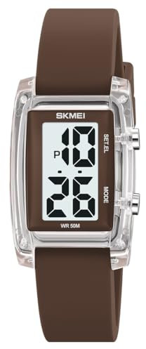 Findtime Reloj Digital para Mujer Impermeable, con Números Grandes Deportivo, Fácil de Leer con Retroiluminación LED