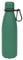 Harbour Housewares Stainless Steel Water Bottle with Carabiner Clip - 500ml - Matt Green - 1x Metal Cold Drink Drinking Vacuum Drinks Flask with Leak Proof Lid for Adults & Kids Gym, Sports, Travel
