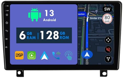 RoverOne Car Radio GPS for Opel Vauxhall Astra H Zafira B 2006 2007 2008 2009 2010-2014 Carplay Android Auto Stereo Head Unit Bluetooth Sat Navigation